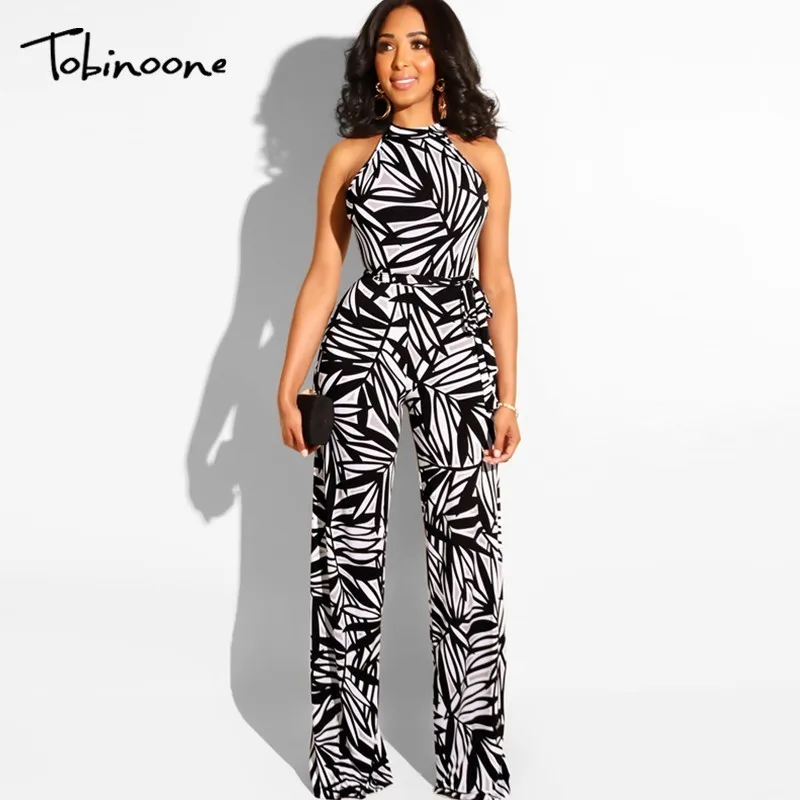 Tobinoone 2019 Jumpsuit Sexy Sleeveless Elegant Jumpsuit Ladies Coverall Sexy Overalls Women's Fashion Casual Summer Rompers
Tobinoone 2019 Jumpsuit Sexy Sleeveless Elegant Jumpsuit Ladies Coverall Sexy Overalls Women's Fashion Casual Summer Rompers