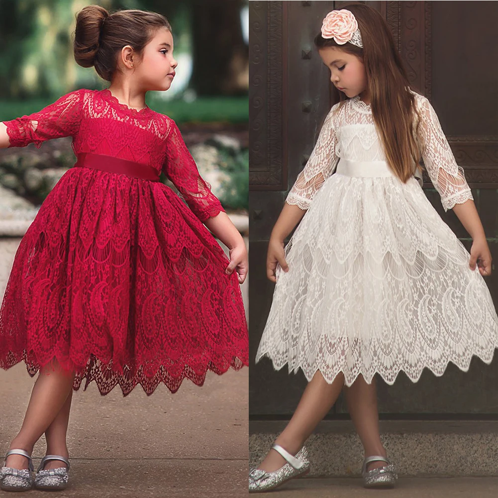 Pudcoco New Brand Kids Baby Girls Lace Floral Princess Party Pageant Gown Sweet Dress
Pudcoco New Brand Kids Baby Girls Lace Floral Princess Party Pageant Gown Sweet Dress