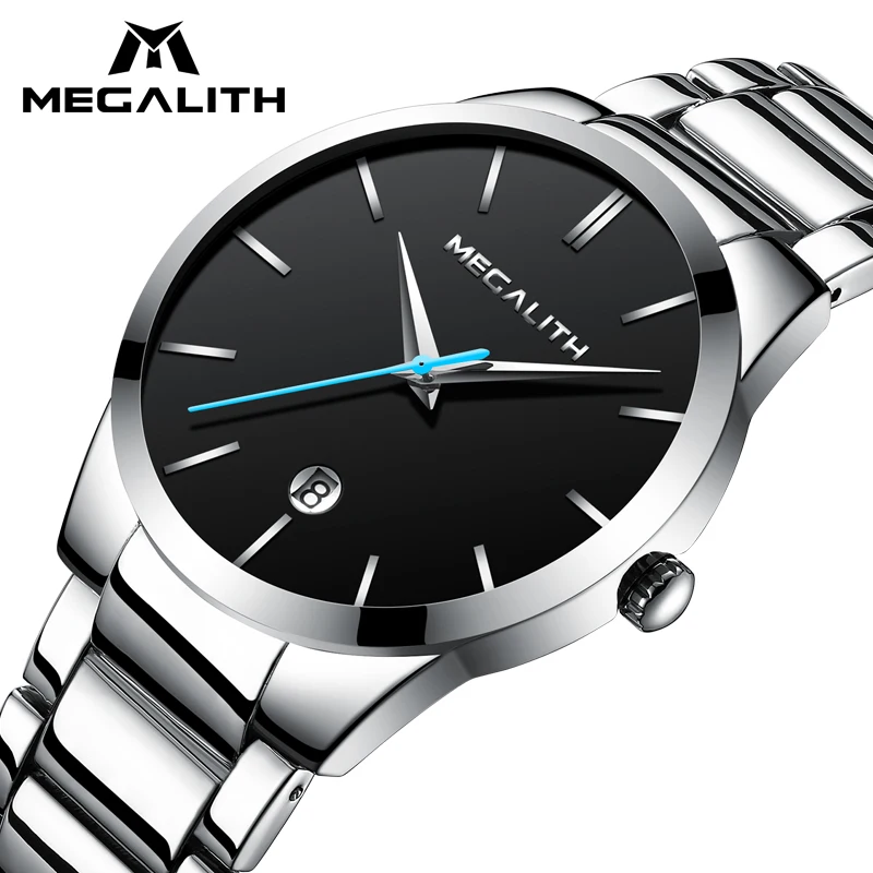MEGALITH Fashion Luxury Top Brand Mens Watch Men Quartz Watches Stainless Steel Strap Waterproof Sport Wristwatch Gents Clock
MEGALITH Fashion Luxury Top Brand Mens Watch Men Quartz Watches Stainless Steel Strap Waterproof Sport Wristwatch Gents Clock