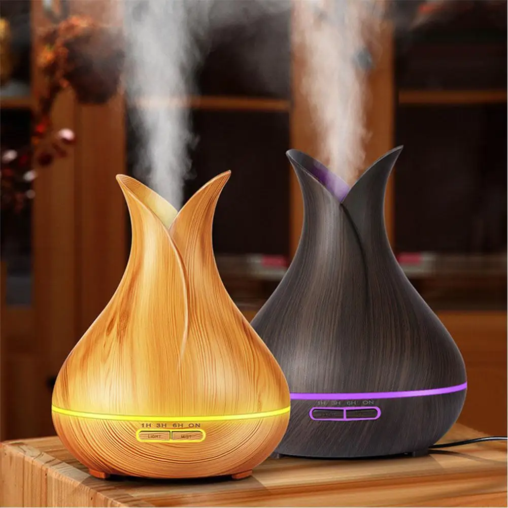 400ML Wooden Grain Aroma Essential Oil Diffuser Mist Humidifier Aromatherapy Diffuser with Remote Control Mist Maker for Home
400ML Wooden Grain Aroma Essential Oil Diffuser Mist Humidifier Aromatherapy Diffuser with Remote Control Mist Maker for Home