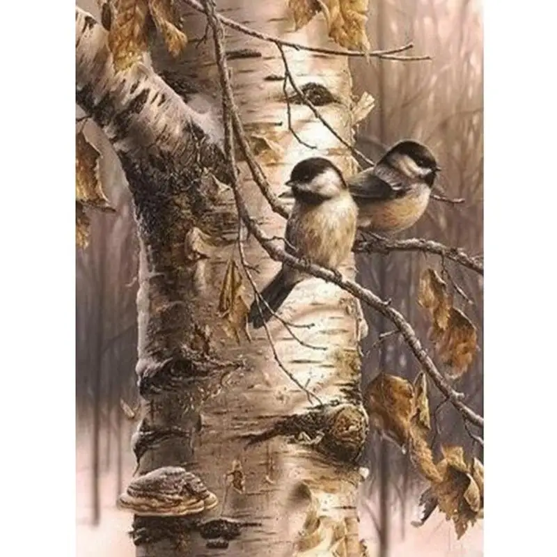 5D DIYFull Square/Round Drill 5D DIY Diamond Painting "birds on the tree" 3D Embroidery Cross Stitch Embroidery Mosaic Kit
5D DIYFull Square/Round Drill 5D DIY Diamond Painting "birds on the tree" 3D Embroidery Cross Stitch Embroidery Mosaic Kit
