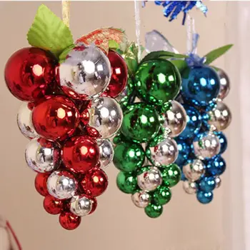 1PCS Christmas Tree Xmas Grape Balls Decorations Baubles Party Wedding Ornament Hanging Decorations
1PCS Christmas Tree Xmas Grape Balls Decorations Baubles Party Wedding Ornament Hanging Decorations