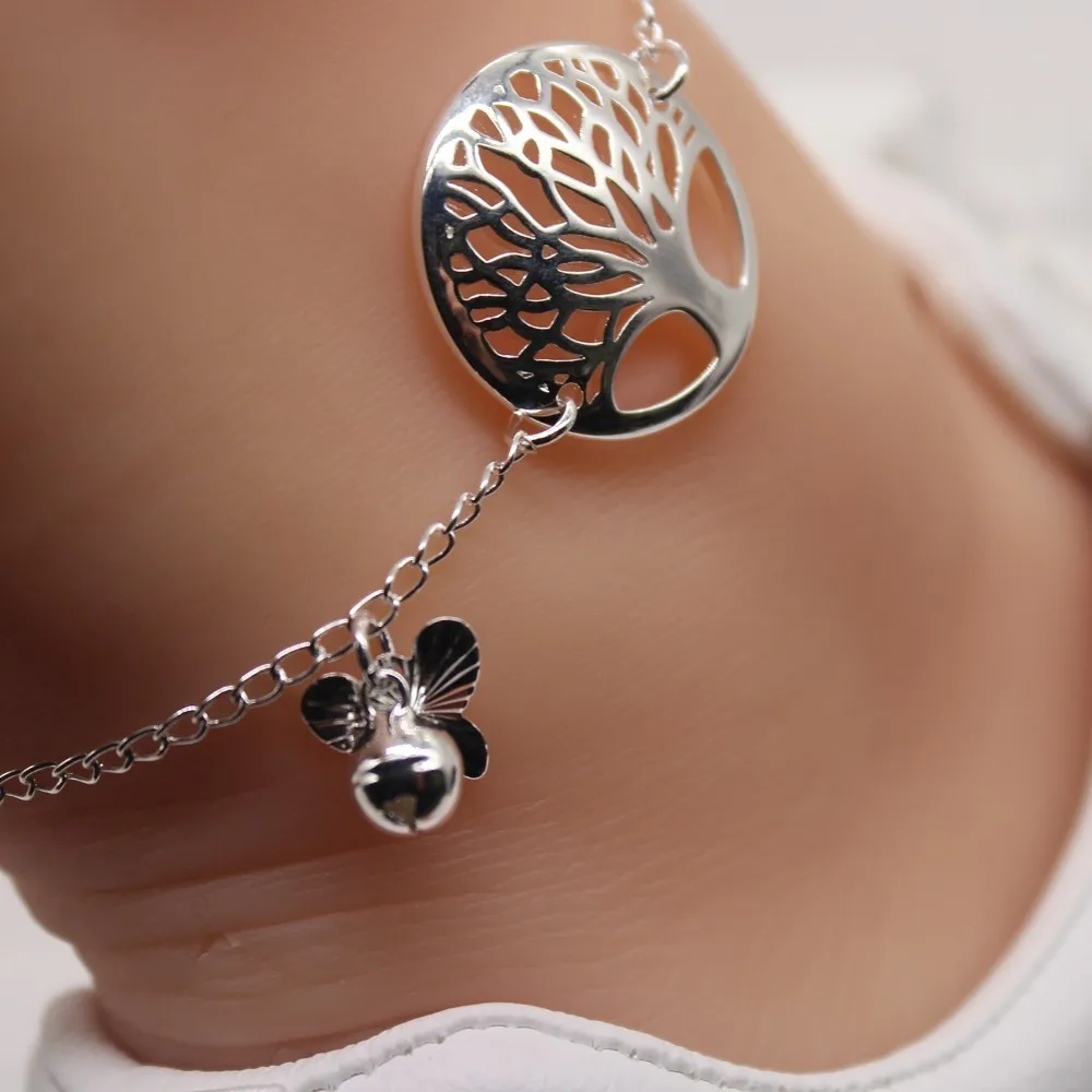 Trendy Butterfly Anklets For Women Unique Design Carve Life Tree Chain Anklet Bell Ankle Leg Bracelet Foot Charms Cadeau Femme
Trendy Butterfly Anklets For Women Unique Design Carve Life Tree Chain Anklet Bell Ankle Leg Bracelet Foot Charms Cadeau Femme