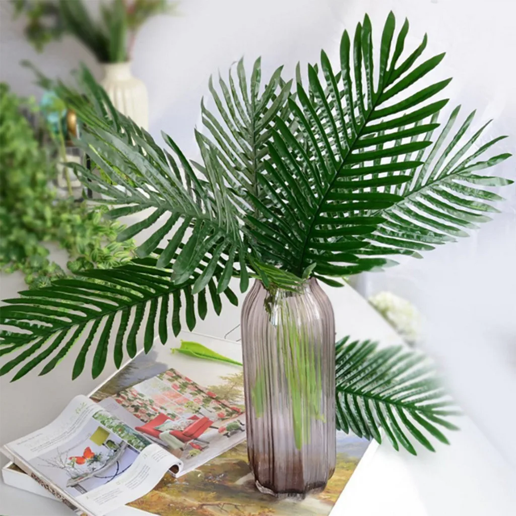 36Pcs Artificial Tropical Palm Leaves Turtle Leaf Simulation Leaf for Hawaiian Party Jungle Beach Party plantas artificiales NEW
36Pcs Artificial Tropical Palm Leaves Turtle Leaf Simulation Leaf for Hawaiian Party Jungle Beach Party plantas artificiales NEW