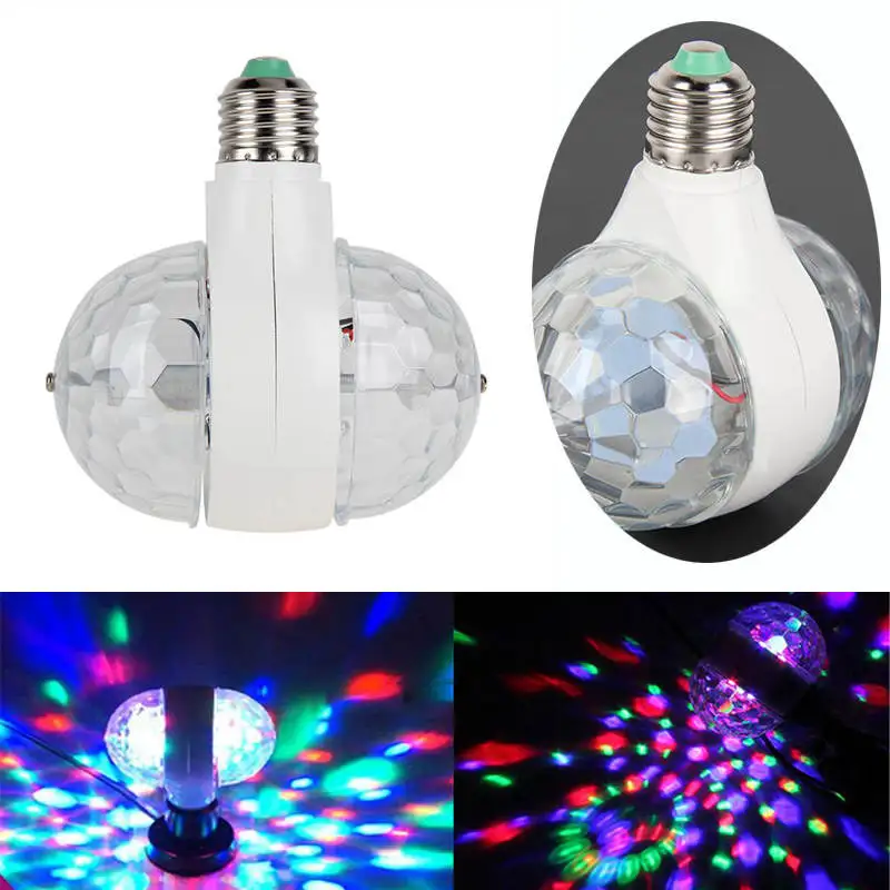 Новейшие вращающиеся светодиодные сценисветильник лампы 6 Вт E27 RGB с двумя хрустальными шариками, лампы для диджея, дискотевечерние, 2019
Новейшие вращающиеся светодиодные сценисветильник лампы 6 Вт E27 RGB с двумя хрустальными шариками, лампы для диджея, дискотевечерние, 2019