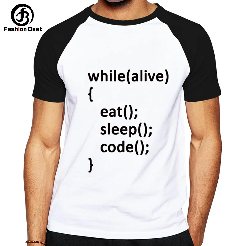 Programmer T-shirt While Loop Tshirt Eat Sleep Code T Shirt Hello World Tops Soft Modal Tee Men Camiseta New Arrivals Clothes
Programmer T-shirt While Loop Tshirt Eat Sleep Code T Shirt Hello World Tops Soft Modal Tee Men Camiseta New Arrivals Clothes