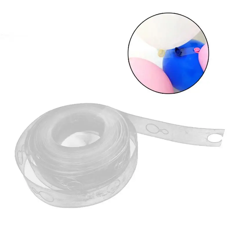5m Plastic Transparent Balloon Chain Tape Arch Connect Strip for Wedding Birthday Hanging Pendant Balloon Decoration Party Decor
5m Plastic Transparent Balloon Chain Tape Arch Connect Strip for Wedding Birthday Hanging Pendant Balloon Decoration Party Decor