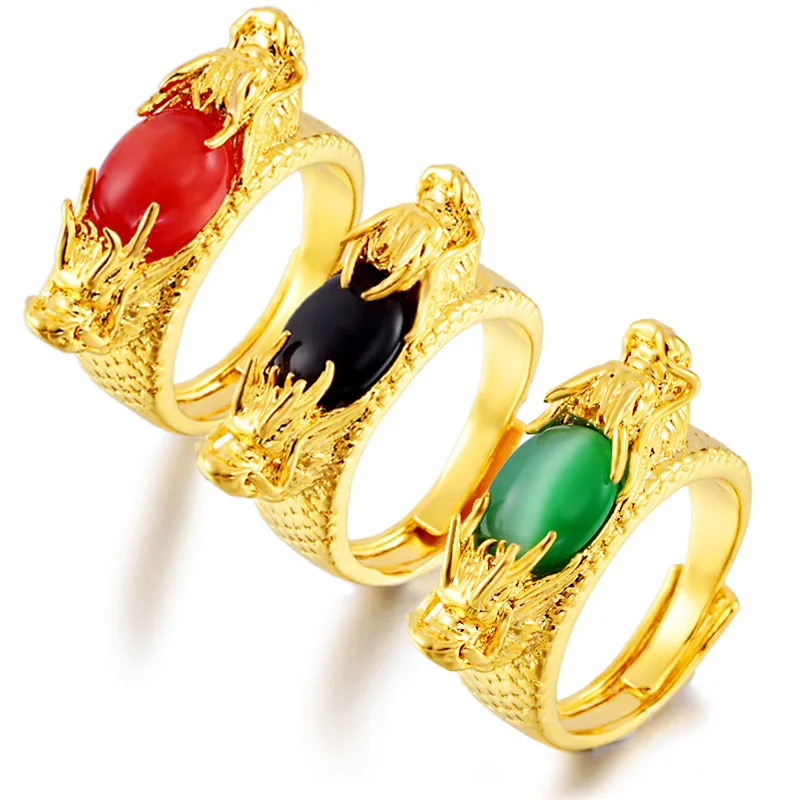 Vietnam Alluvial Gold Rings Fashion Colorful Natural Crystal Brass Rings Fine Jewelry for Men
Vietnam Alluvial Gold Rings Fashion Colorful Natural Crystal Brass Rings Fine Jewelry for Men
