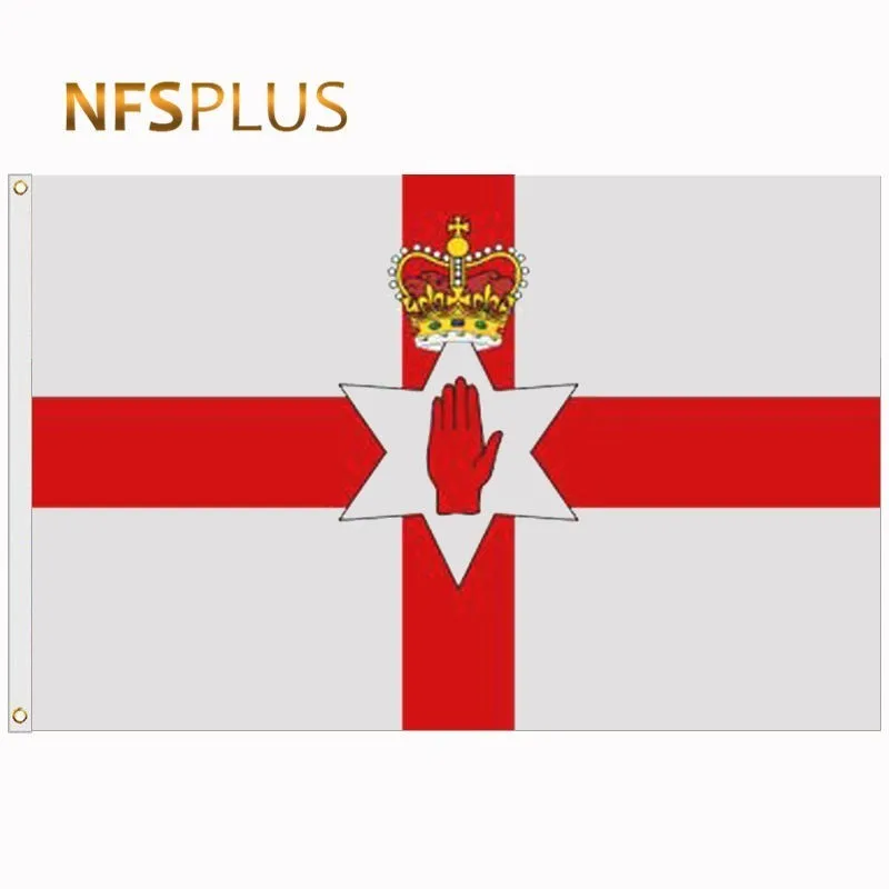 Northern Ireland Flag UK United Kingdom 90x150cm Polyester Printed Great Britain Home Decorative British Flags and Banners
Northern Ireland Flag UK United Kingdom 90x150cm Polyester Printed Great Britain Home Decorative British Flags and Banners