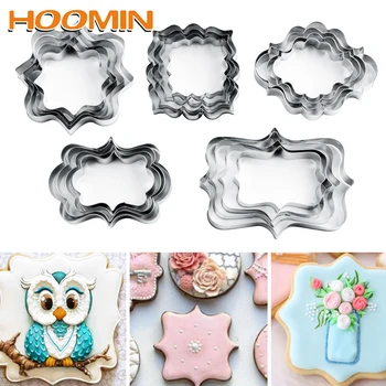HOOMIN 4pcs/set Cake Decoration Baking Tools Cake Mold Fondant Cookie Cuttter Mold Stainless Steel Frame Fruit Vegetable Cutter
HOOMIN 4pcs/set Cake Decoration Baking Tools Cake Mold Fondant Cookie Cuttter Mold Stainless Steel Frame Fruit Vegetable Cutter