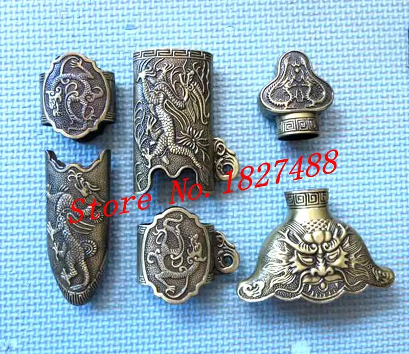 Handmade Chinese TaiChi/WuShu Jian Sword Kirsite Fitting Dragon Pattern TaiJi Sword DIY Parts Set
Handmade Chinese TaiChi/WuShu Jian Sword Kirsite Fitting Dragon Pattern TaiJi Sword DIY Parts Set