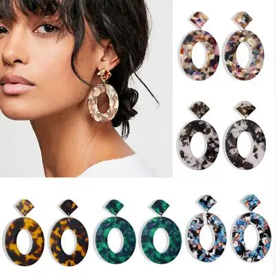 2019 Fashion ZA Jewelry Acrylic Resin Oval Dangle Earrings For Women Geometry Big Circle Tortoiseshell Earrings Acetate Brincos
2019 Fashion ZA Jewelry Acrylic Resin Oval Dangle Earrings For Women Geometry Big Circle Tortoiseshell Earrings Acetate Brincos
