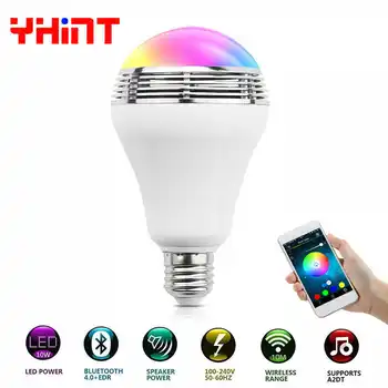 E27 10W wireless bluetooth speaker smart RGBW colorful bulb music playing dimmable intelligent color changeable led bulb lamp
E27 10W wireless bluetooth speaker smart RGBW colorful bulb music playing dimmable intelligent color changeable led bulb lamp