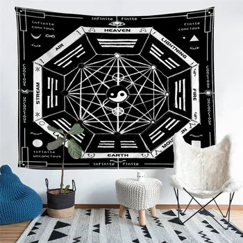 HELENGILI Home Furnishing Yoga Yin and Yang Gossip Tapestry Wall Hanging Sandy Beach Picnic Throw Rug Camping Tent Sleeping Pad
HELENGILI Home Furnishing Yoga Yin and Yang Gossip Tapestry Wall Hanging Sandy Beach Picnic Throw Rug Camping Tent Sleeping Pad