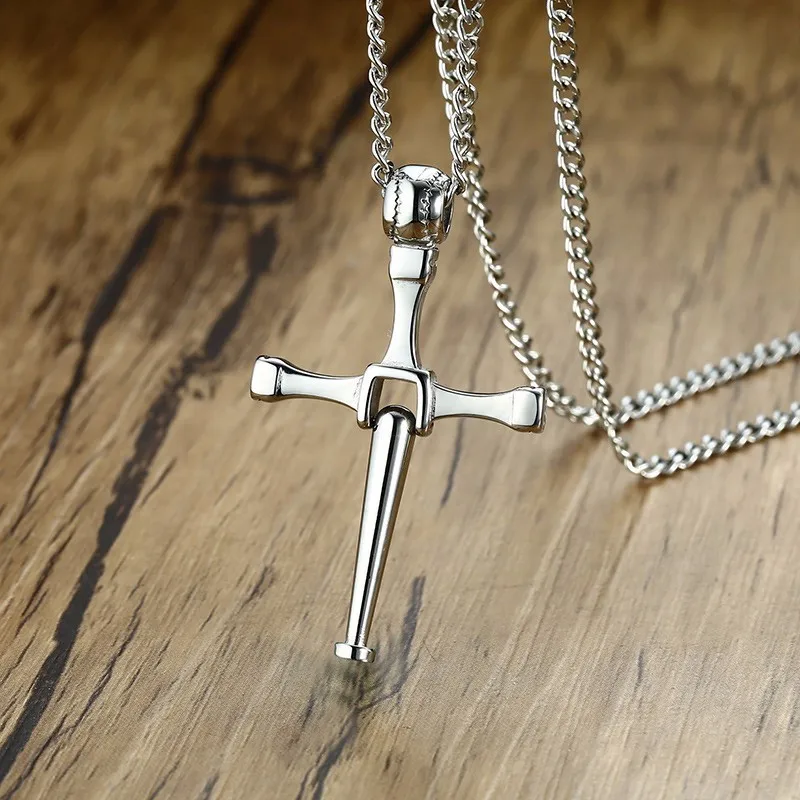 Men Baseball Bat Cross Pendant Necklace Stainless steel Toretto Letty's Design Crucifixion Man Disco Ball Softball Player Jewels
Men Baseball Bat Cross Pendant Necklace Stainless steel Toretto Letty's Design Crucifixion Man Disco Ball Softball Player Jewels