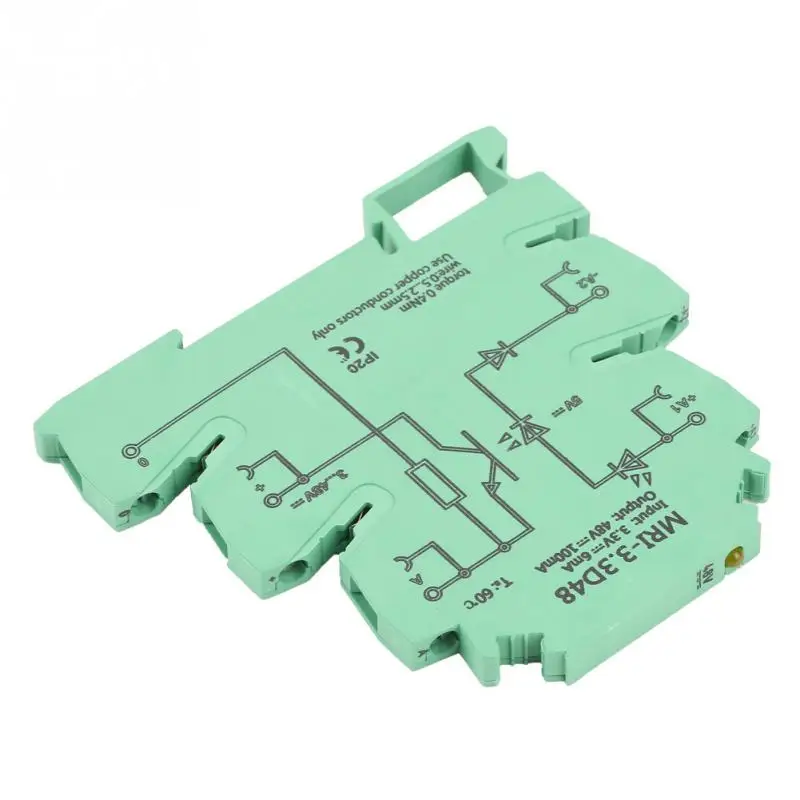 MRI-3.3D48 DC фотоэлектрическая муфта изоляция PLC релейный модуль вход 3.3VDC выход 3-48VDC