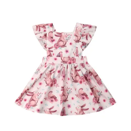 Toddler Kids Easter Baby Grils Sleeveless Backless Dress Cartoon Rabbit print Dresses Clothes
Toddler Kids Easter Baby Grils Sleeveless Backless Dress Cartoon Rabbit print Dresses Clothes