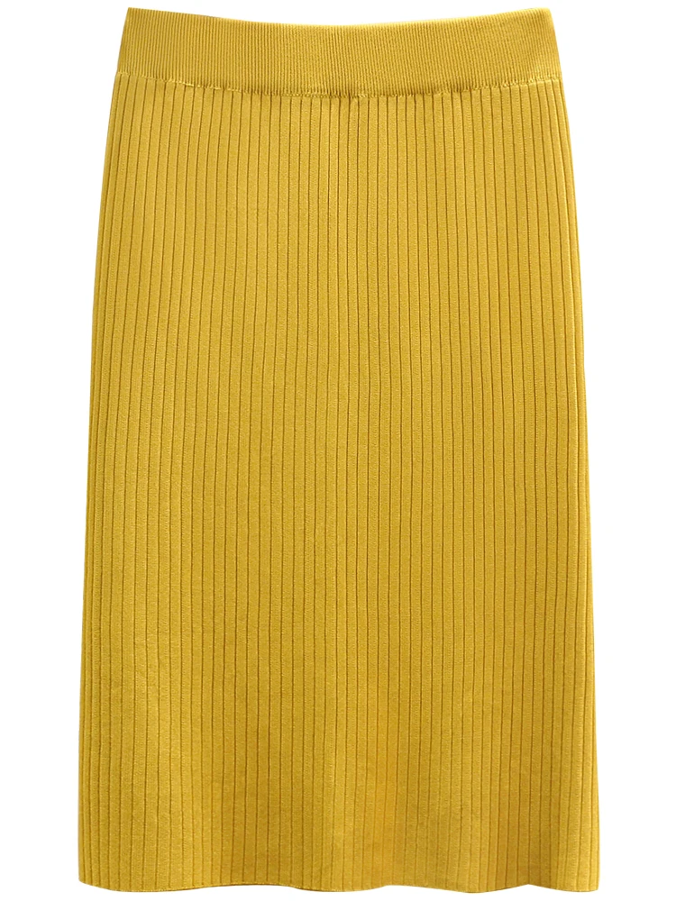 Tutu Promotion Rushed Pencil Skirt Women Skirt Knitting Solid Simple Knee-length Empire Waist Pencil Casual Spring Summer 2019
Tutu Promotion Rushed Pencil Skirt Women Skirt Knitting Solid Simple Knee-length Empire Waist Pencil Casual Spring Summer 2019