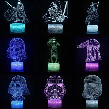 Star Wars Stormtrooper Figure Kids Led 3D Light Touch Sensor Room Decor Lamp Child Holiday Birthday Gifts Table Lamp Bedside
Star Wars Stormtrooper Figure Kids Led 3D Light Touch Sensor Room Decor Lamp Child Holiday Birthday Gifts Table Lamp Bedside