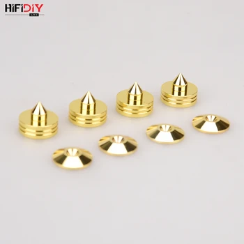 HIFIDIY LIVE M25*20 4 Sets or 4 PCS speaker Stand Feet Foot Pad zinc alloy metal (NOT pure copper) Spikes Cone Floor Foot Nail
HIFIDIY LIVE M25*20 4 Sets or 4 PCS speaker Stand Feet Foot Pad zinc alloy metal (NOT pure copper) Spikes Cone Floor Foot Nail
