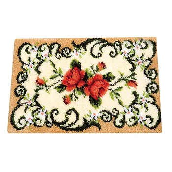 Flower Carpet Crocheting Kit DIY Cushion Carpet Flower Latch Hook Rug Needlework Crocheting Embroidery Cushion Mat Home Decor
Flower Carpet Crocheting Kit DIY Cushion Carpet Flower Latch Hook Rug Needlework Crocheting Embroidery Cushion Mat Home Decor