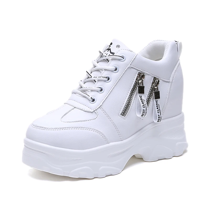 SWYIVY Platform Sneakers Women Shoes White 2019 Side Zipper Fashion Casual Shoes Wedge Student Chunky High Heels Sneakers Lady
SWYIVY Platform Sneakers Women Shoes White 2019 Side Zipper Fashion Casual Shoes Wedge Student Chunky High Heels Sneakers Lady