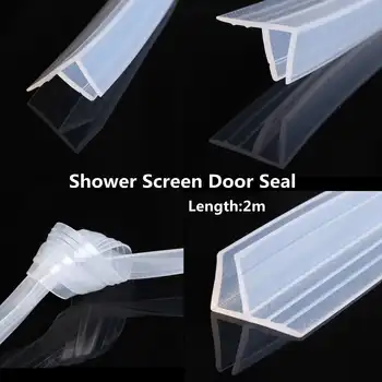 2m 6/8MM Plastic Rubber Bathroom Shower Screen Door Sealing Strip Glass Window Seal Strips Door Window Glass Fixture Accessories
2m 6/8MM Plastic Rubber Bathroom Shower Screen Door Sealing Strip Glass Window Seal Strips Door Window Glass Fixture Accessories