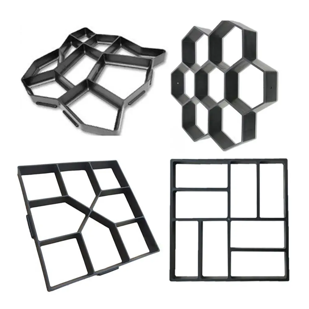 DIY Plastic Path Maker Mold Paving Cement Brick the Stone Road Concrete Moulds Tool For Garden Home Yard
DIY Plastic Path Maker Mold Paving Cement Brick the Stone Road Concrete Moulds Tool For Garden Home Yard