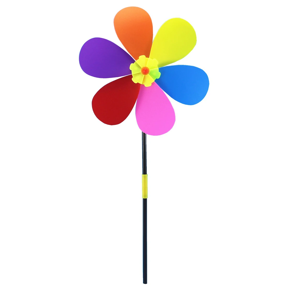 Six Petals Flower Plastic Windmill Picnic Garden Lawn Pinwheel for Toy Children Kids 50cm
Six Petals Flower Plastic Windmill Picnic Garden Lawn Pinwheel for Toy Children Kids 50cm