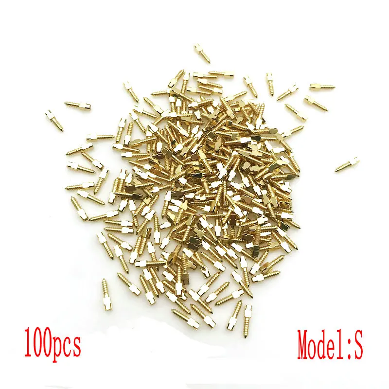 100Pcs Conical Nordin Dental material Dental Gold Plated Tapered Conical Screw Posts Kits S model
100Pcs Conical Nordin Dental material Dental Gold Plated Tapered Conical Screw Posts Kits S model