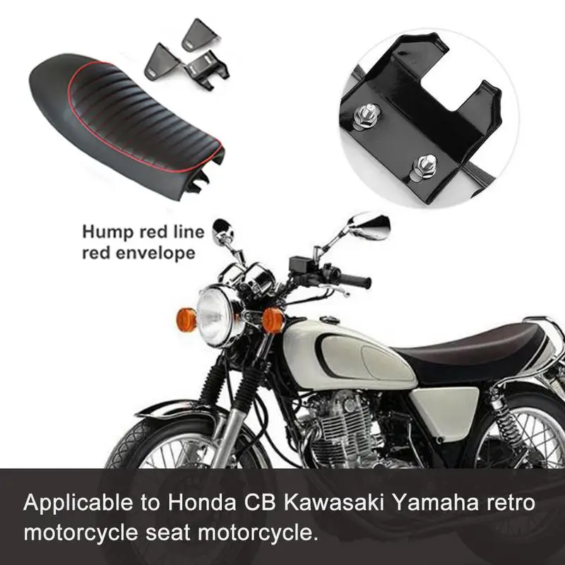Applicable Motorcycle Accessories CB Yamaha SR Modified Caterpillar Hump Rear Cushions Back Seat Bag 53cm
Applicable Motorcycle Accessories CB Yamaha SR Modified Caterpillar Hump Rear Cushions Back Seat Bag 53cm