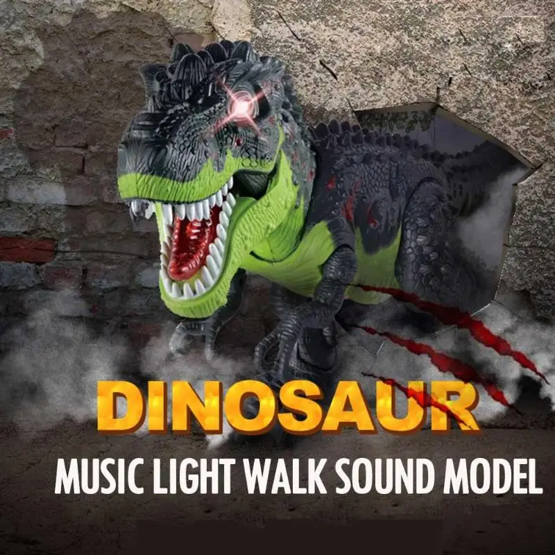 Kids Walking Electric Dinosaur Toys with Music Light Spray Large Size Walk Sounds Animals Model Toys for Children Recognization
Kids Walking Electric Dinosaur Toys with Music Light Spray Large Size Walk Sounds Animals Model Toys for Children Recognization