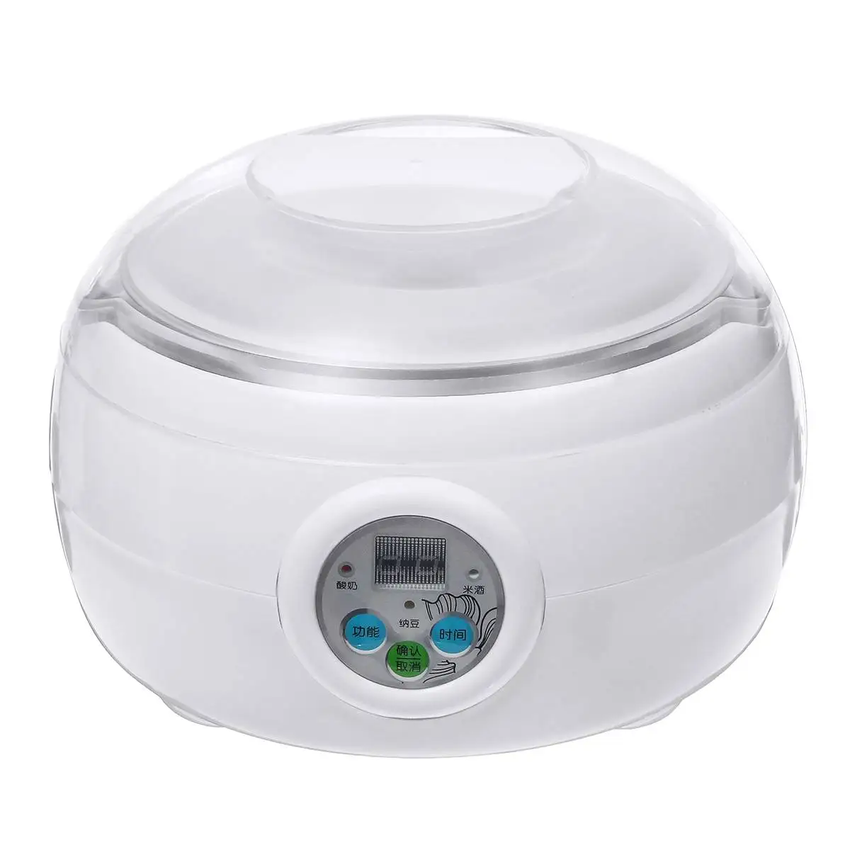 1.5L 220V 15W White Electric Automatic Yoghurt Maker Rice Wine Natto Cuisine Container Yogurt Maker Kitchen Appliance 14x21cm
1.5L 220V 15W White Electric Automatic Yoghurt Maker Rice Wine Natto Cuisine Container Yogurt Maker Kitchen Appliance 14x21cm