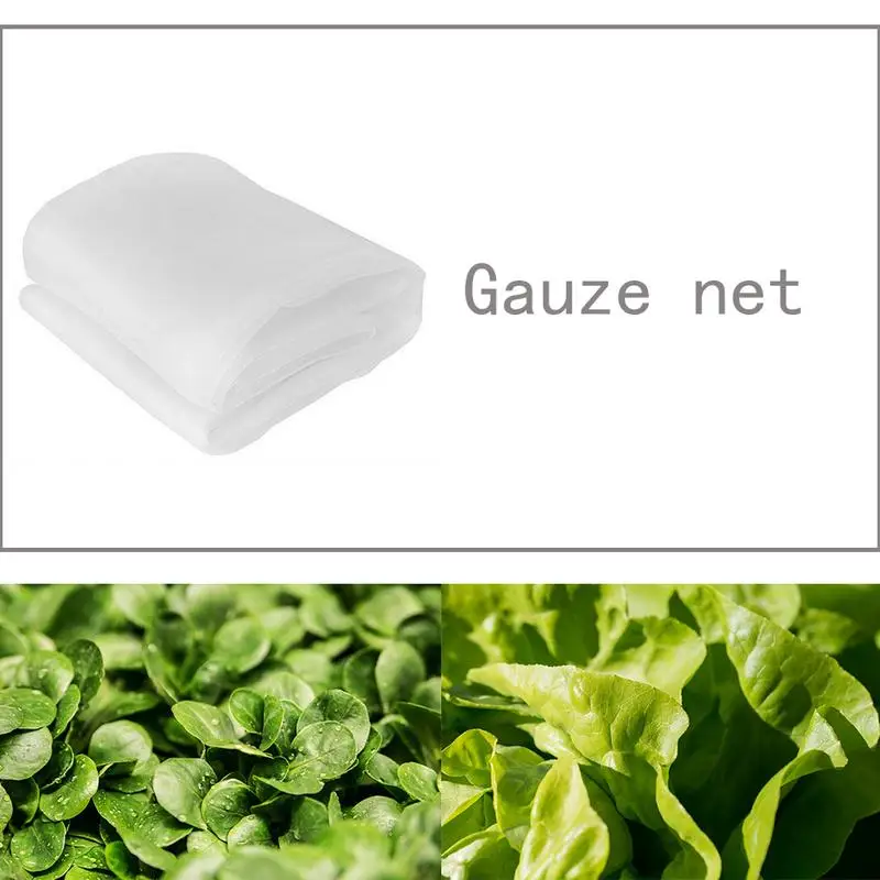 Gauze Mosquito Bug Insect Bird Net Durable Anti-UV Barrier Hunting Blind Garden Mesh Netting For Protect Plant Fruits Flower
Gauze Mosquito Bug Insect Bird Net Durable Anti-UV Barrier Hunting Blind Garden Mesh Netting For Protect Plant Fruits Flower