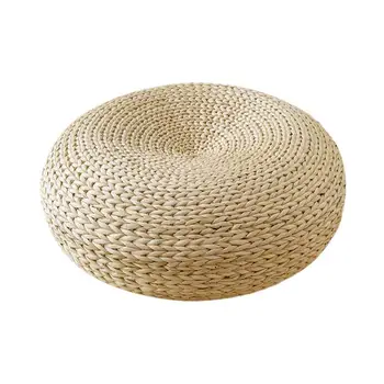 Handmade Weave Tatami Cushion Pad Natural Straw Rattan Pillow Floor Yoga Chair Seat Mat Meditation Cushion Home Decoration Craft
Handmade Weave Tatami Cushion Pad Natural Straw Rattan Pillow Floor Yoga Chair Seat Mat Meditation Cushion Home Decoration Craft