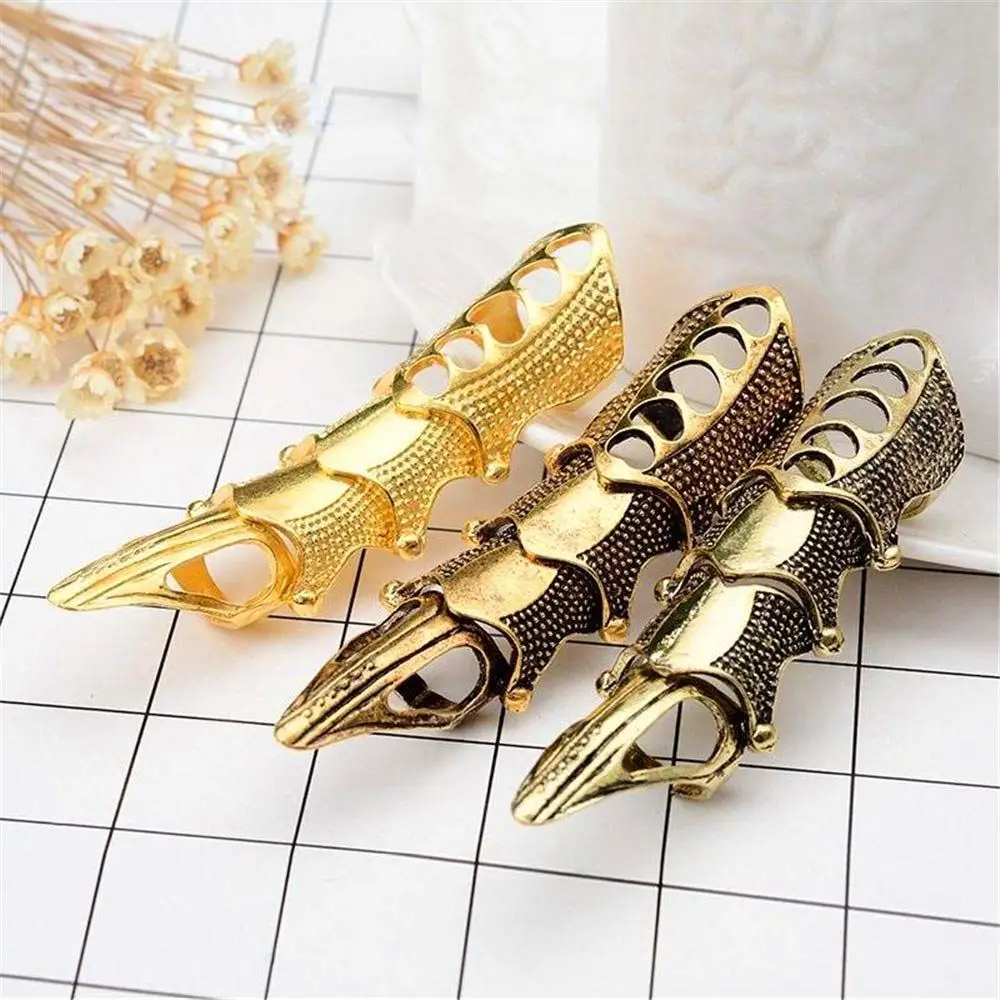 Fashion Women's Men's Retro Vintage Gothic Punk Joint Knuckle Full Finger Claw Metal Rings
Fashion Women's Men's Retro Vintage Gothic Punk Joint Knuckle Full Finger Claw Metal Rings