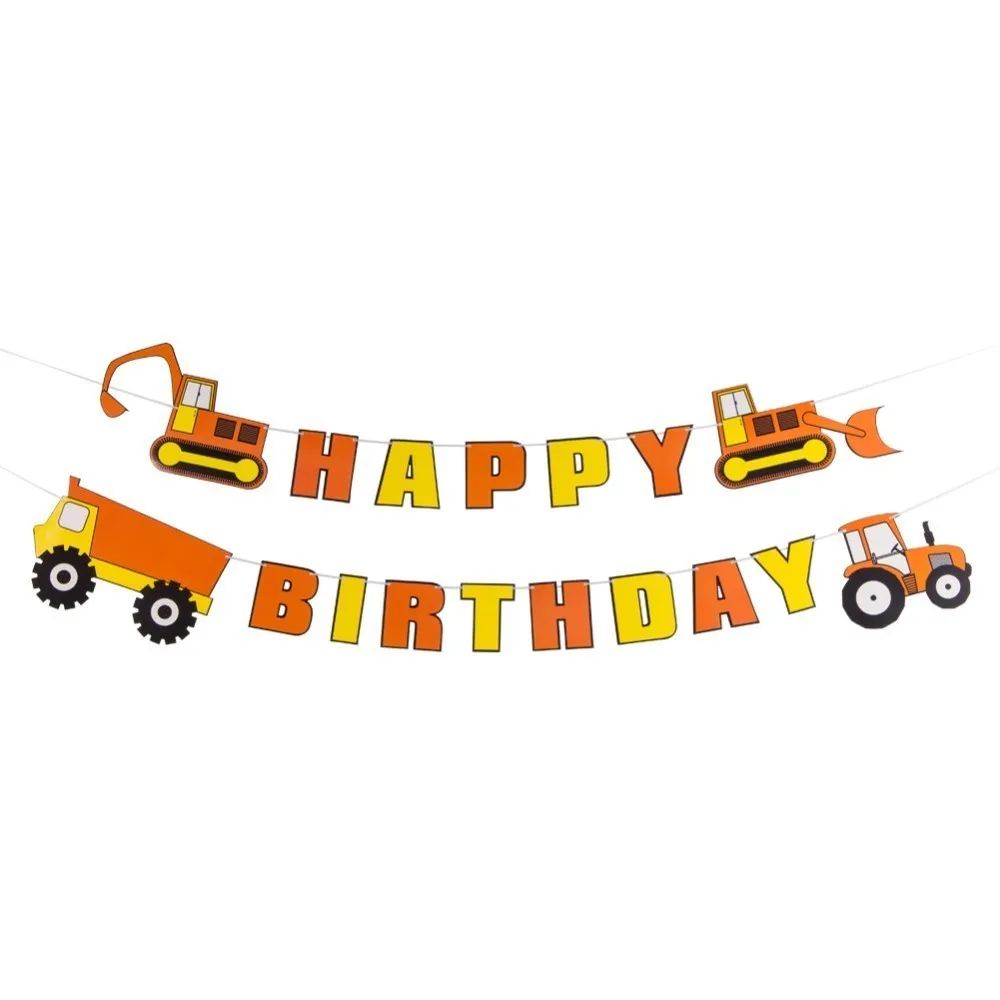 Construction Theme Happy Birthday Banner Dump Truck Excavator Kids Birthday Supplies For Baby Shower Boy Birthday Party Favors
Construction Theme Happy Birthday Banner Dump Truck Excavator Kids Birthday Supplies For Baby Shower Boy Birthday Party Favors