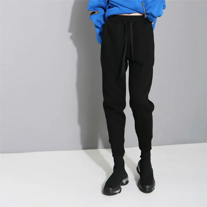 2019 Sprign and autumn new warm pants plus velvet thick slim Korean harem pants wild high waist casual pencil pants women 531
2019 Sprign and autumn new warm pants plus velvet thick slim Korean harem pants wild high waist casual pencil pants women 531