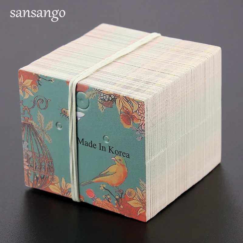 100Pcs 4.9*4.3cm Green Red Bird Flower Ear Studs Card Hang Tag Jewelry Display Earring Marking Garment Prices Label Tags
100Pcs 4.9*4.3cm Green Red Bird Flower Ear Studs Card Hang Tag Jewelry Display Earring Marking Garment Prices Label Tags