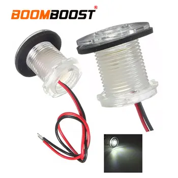 Marine Courtesy Light 2 PCS 12V LED White Navigation Lamp for Boats Waterproof Perfect for Livewells/lockers/compartments
Marine Courtesy Light 2 PCS 12V LED White Navigation Lamp for Boats Waterproof Perfect for Livewells/lockers/compartments