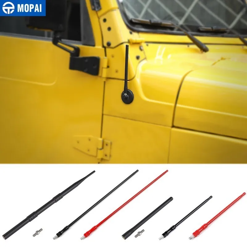 MOPAI Aerials for Jeep Wrangler 1997-2006 Car FM Antenna AM Radio Antennas Signal Amplifier for Jeep Wrangler TJ Car Accessories
MOPAI Aerials for Jeep Wrangler 1997-2006 Car FM Antenna AM Radio Antennas Signal Amplifier for Jeep Wrangler TJ Car Accessories
