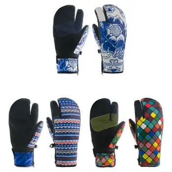 New 2018 Winter Snowboard Gloves for Women Ski Gloves Windproof Waterproof Non-slip Skating Skiing Gloves Cotton Warm Mittens
New 2018 Winter Snowboard Gloves for Women Ski Gloves Windproof Waterproof Non-slip Skating Skiing Gloves Cotton Warm Mittens