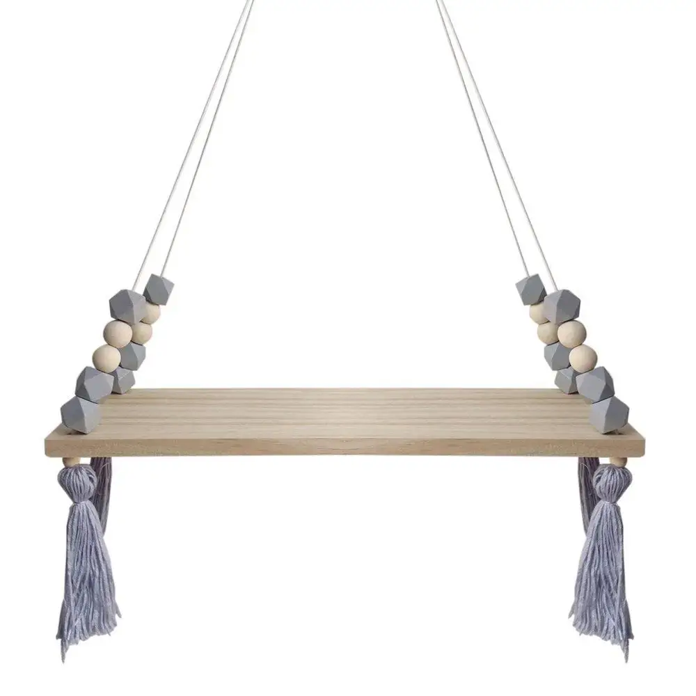 Wall shelf Child Decorative shelf hanging with Rope and Wooden Board Ins Style Shape Princess Bedroom
Wall shelf Child Decorative shelf hanging with Rope and Wooden Board Ins Style Shape Princess Bedroom