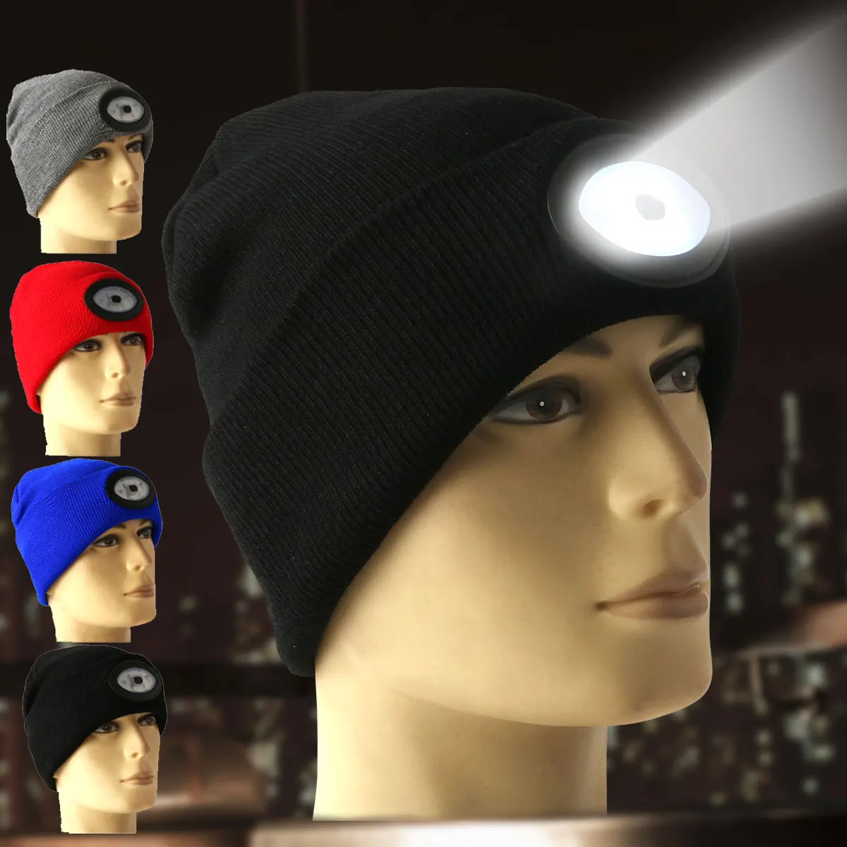 New 6 LED Beanies Knit Hat Detachable Rechargeable Flashlight Cap Climbing Fishing Camping Cap Women Men Winter Warm Lighted Hat
New 6 LED Beanies Knit Hat Detachable Rechargeable Flashlight Cap Climbing Fishing Camping Cap Women Men Winter Warm Lighted Hat