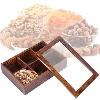 Storage Container Fruits Holder Wooden Nuts Tray Compartments Home Snack Innovative Environmentally Friendly Easy To Use
Storage Container Fruits Holder Wooden Nuts Tray Compartments Home Snack Innovative Environmentally Friendly Easy To Use