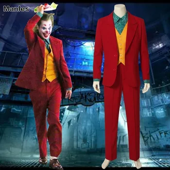 Joker Origin Movie Cosplay Arthur Fleck Joker Costume Film Carnival Adult Halloween Custom Made Christmas Only Coat Vest Shirt
Joker Origin Movie Cosplay Arthur Fleck Joker Costume Film Carnival Adult Halloween Custom Made Christmas Only Coat Vest Shirt