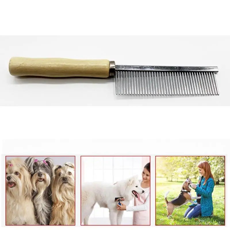 Pet Hair Grooming Trimmer Rake Comb Dog Cat Steel Pins Pet Fur Knot Cutter Remove Cleaning Brush
Pet Hair Grooming Trimmer Rake Comb Dog Cat Steel Pins Pet Fur Knot Cutter Remove Cleaning Brush