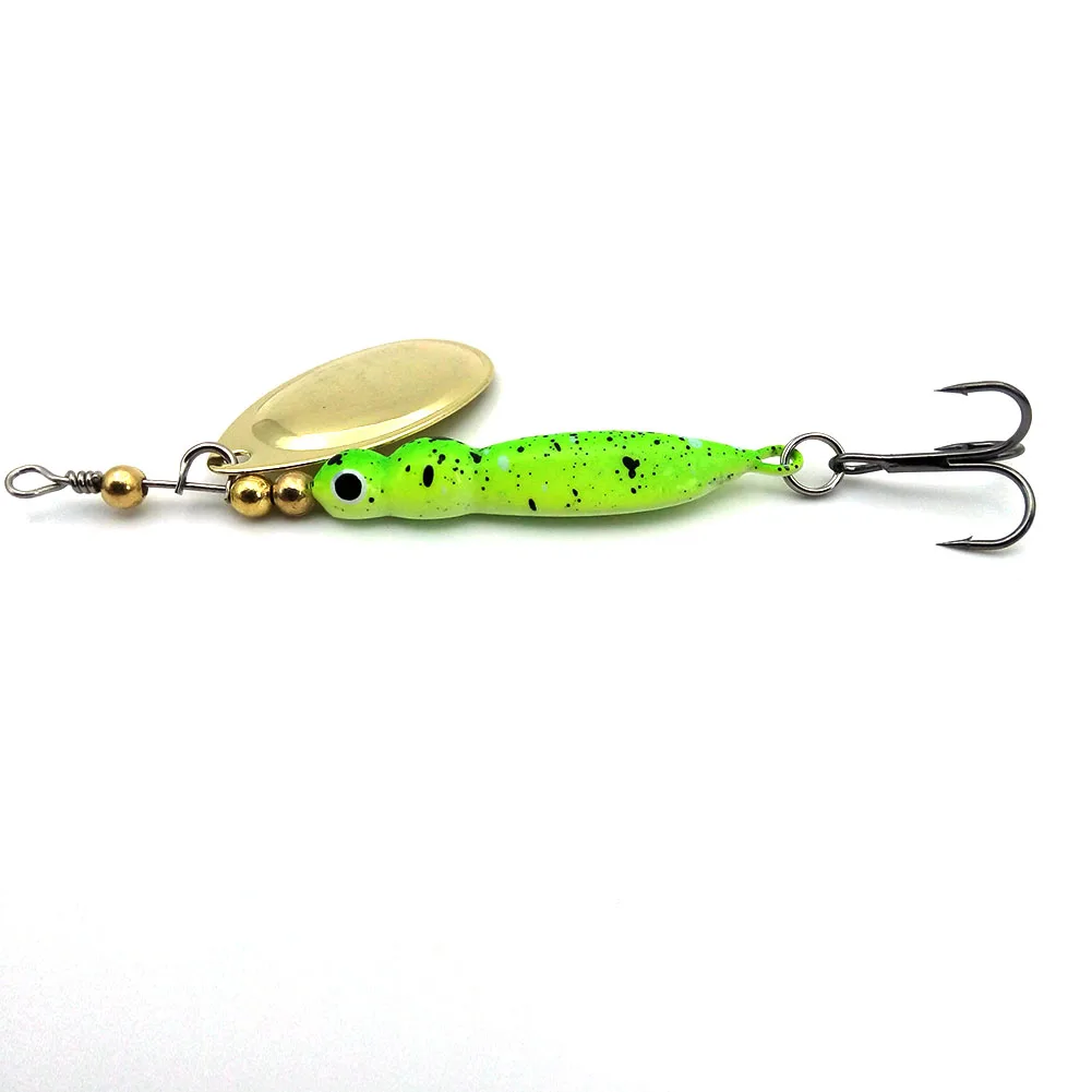 4 Pcs 15g/9cm Spinner Baits Fishing Lures Spinnerbait Trout Metal Spoon Willow Artificial Bait Fishing with Carbon Steel Hook
4 Pcs 15g/9cm Spinner Baits Fishing Lures Spinnerbait Trout Metal Spoon Willow Artificial Bait Fishing with Carbon Steel Hook
