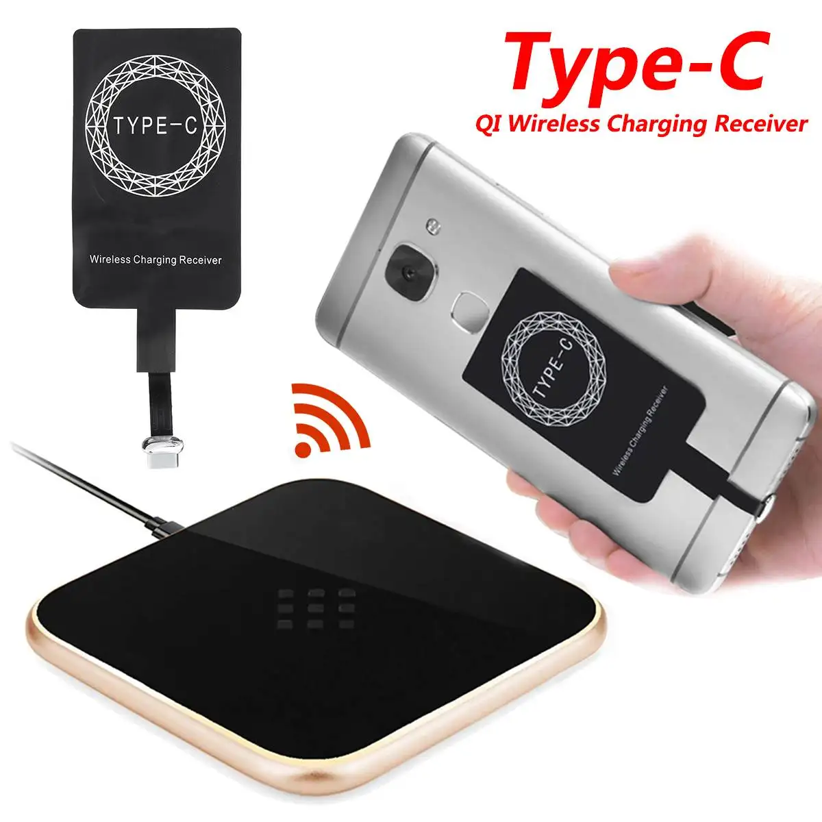 Universal QI Wireless Charger Pad Type-C Receiver Phone Charging For Android For Letv/Huawei/Snoy Xperia/Meizu/nubia/LG/Gionee
Universal QI Wireless Charger Pad Type-C Receiver Phone Charging For Android For Letv/Huawei/Snoy Xperia/Meizu/nubia/LG/Gionee