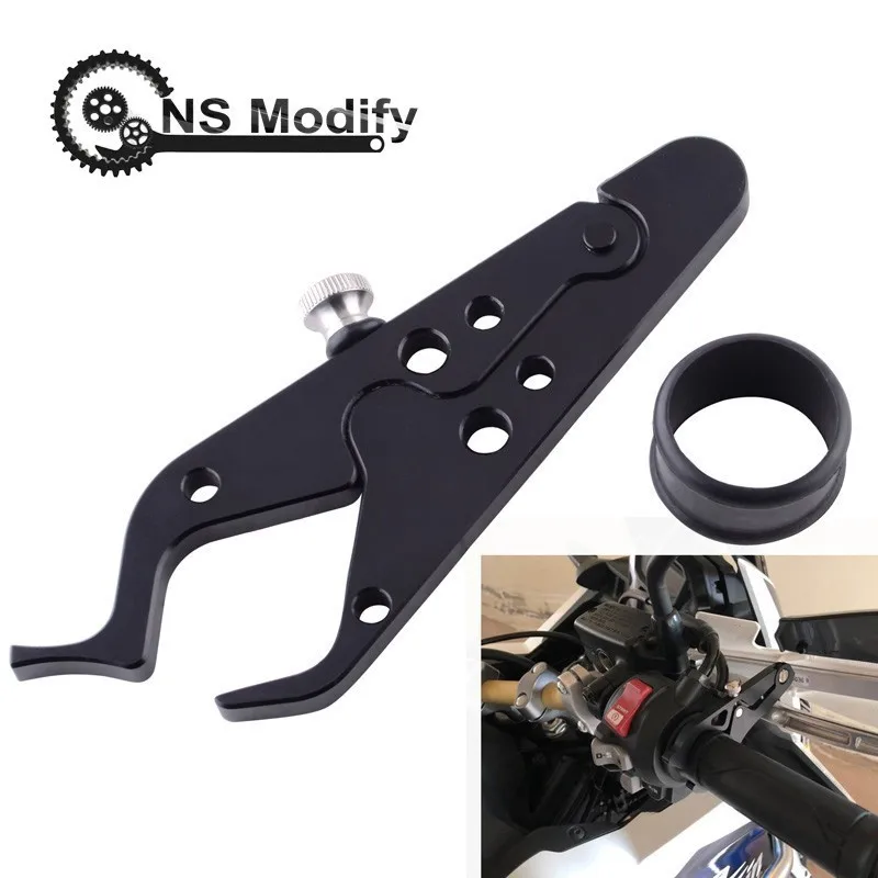 NS Modify Universal Motorcycle Adventure Cruise Throttle Clamp With Rubber Ring Handlebar Black Scooter Cruise Control Assist
NS Modify Universal Motorcycle Adventure Cruise Throttle Clamp With Rubber Ring Handlebar Black Scooter Cruise Control Assist